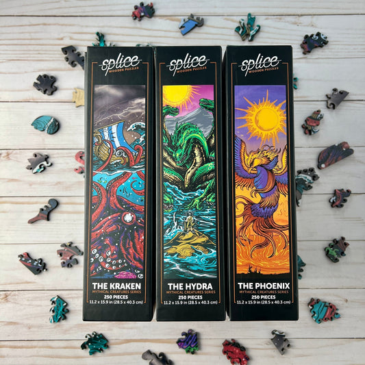 3 Pack: Mythical Creatures Series - Splice Puzzles